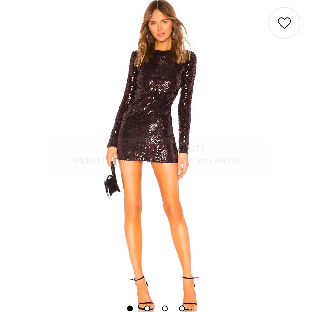 h:ours Julinha Dress in Bordeaux